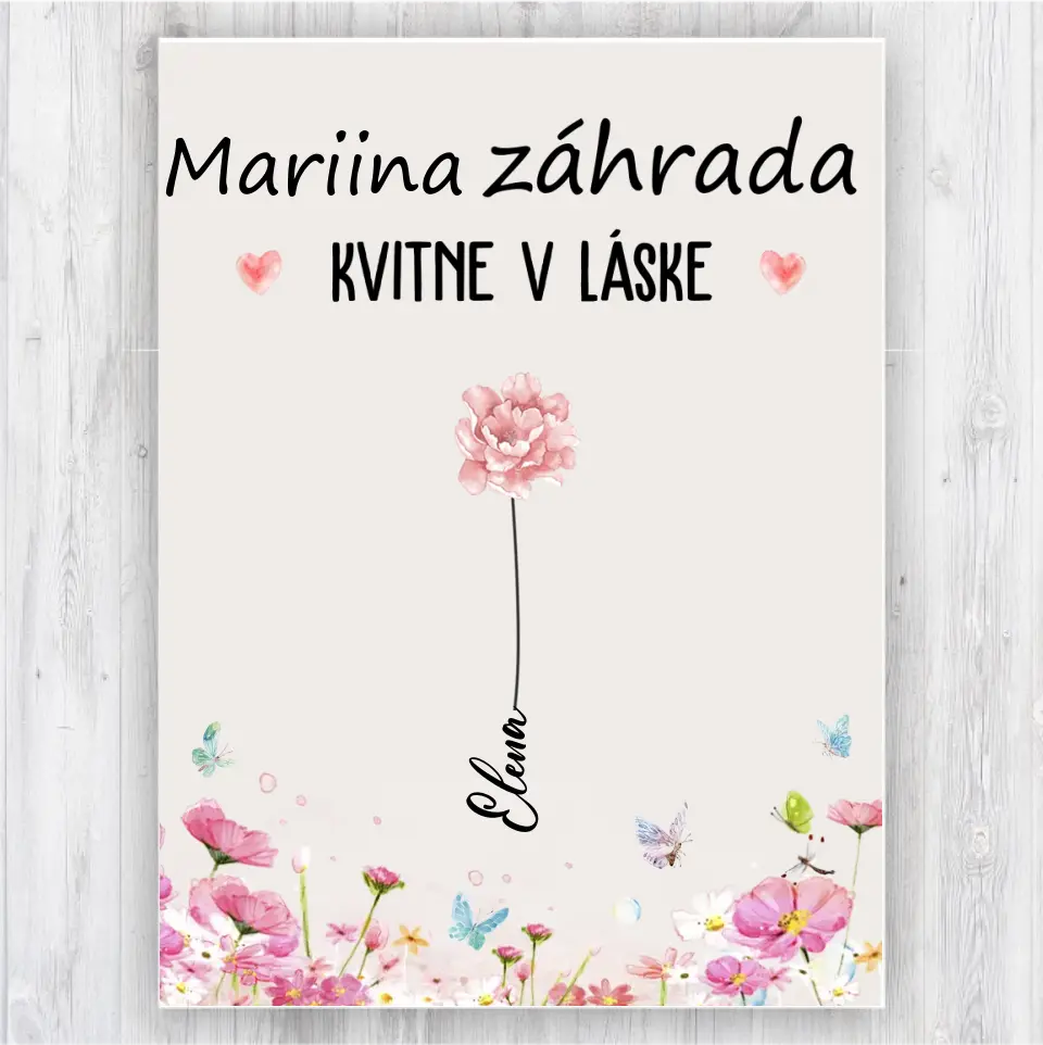 Mariina záhrada kvitne v láske
