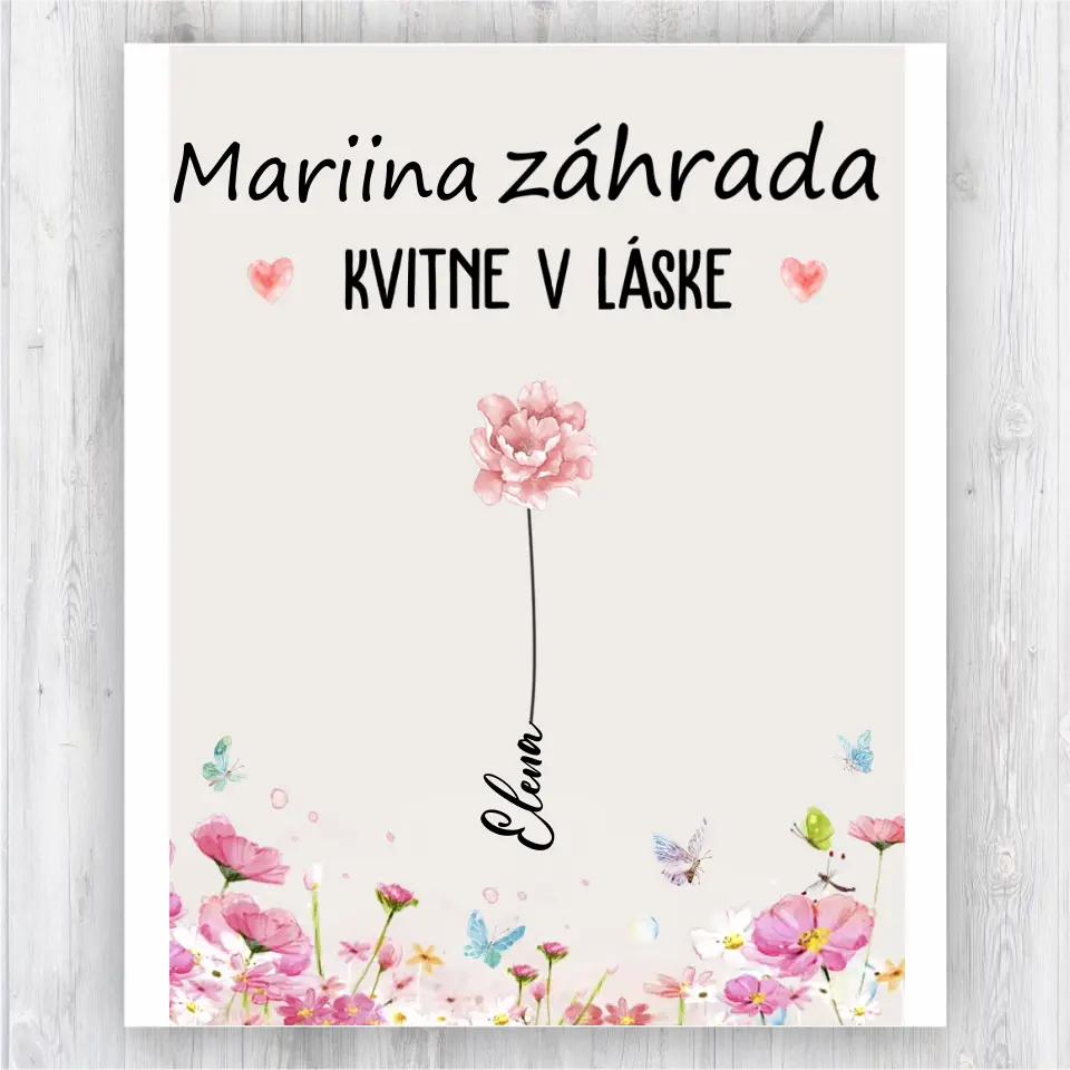 Mariina záhrada kvitne v láske