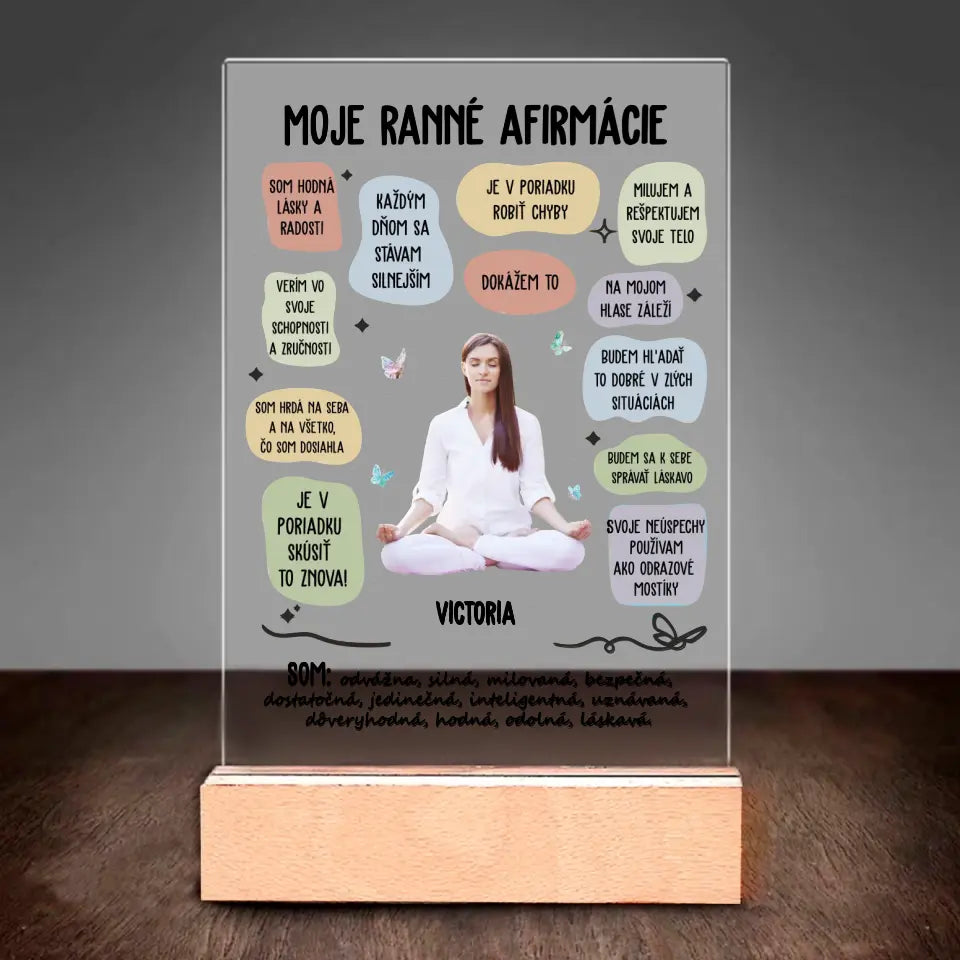 Darček - Moje ranné afirmácie