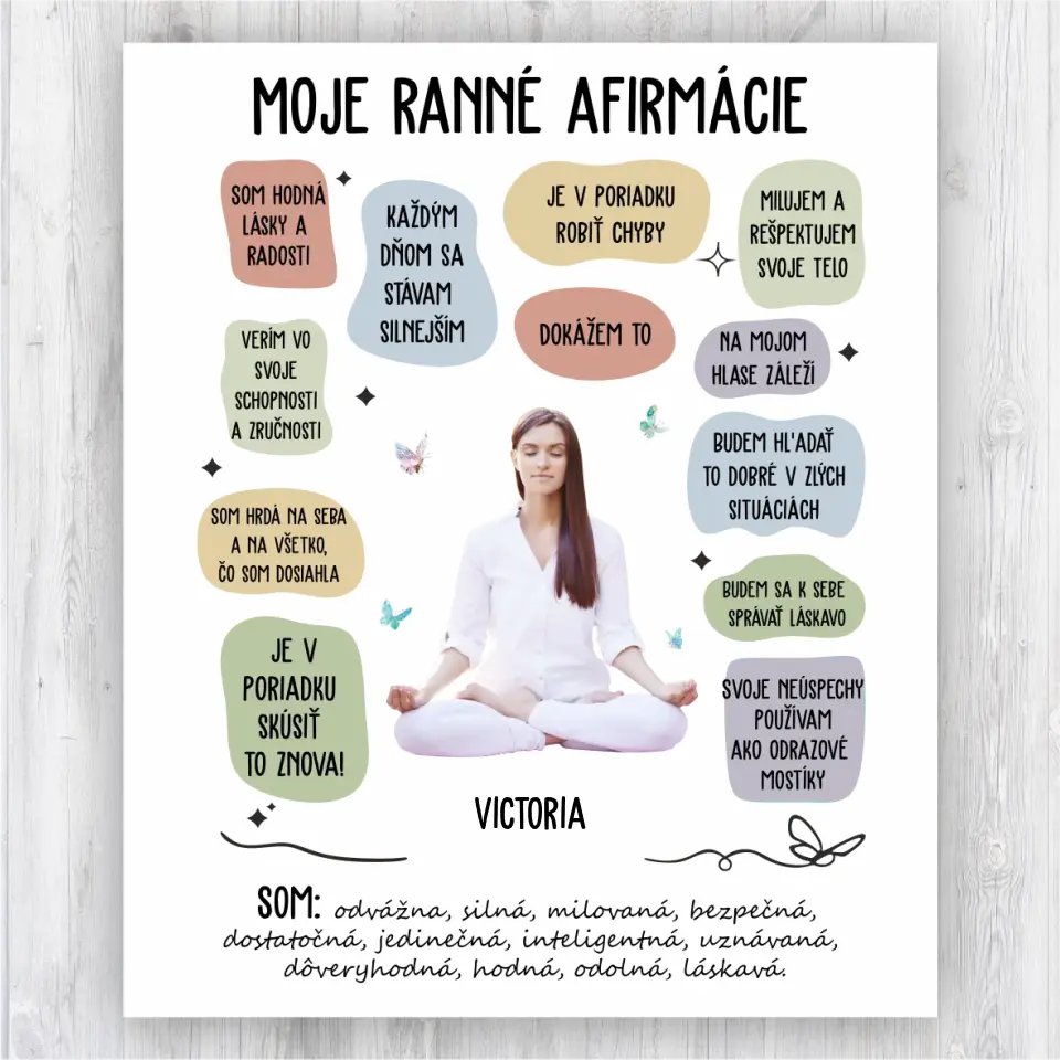 Darček - Moje ranné afirmácie