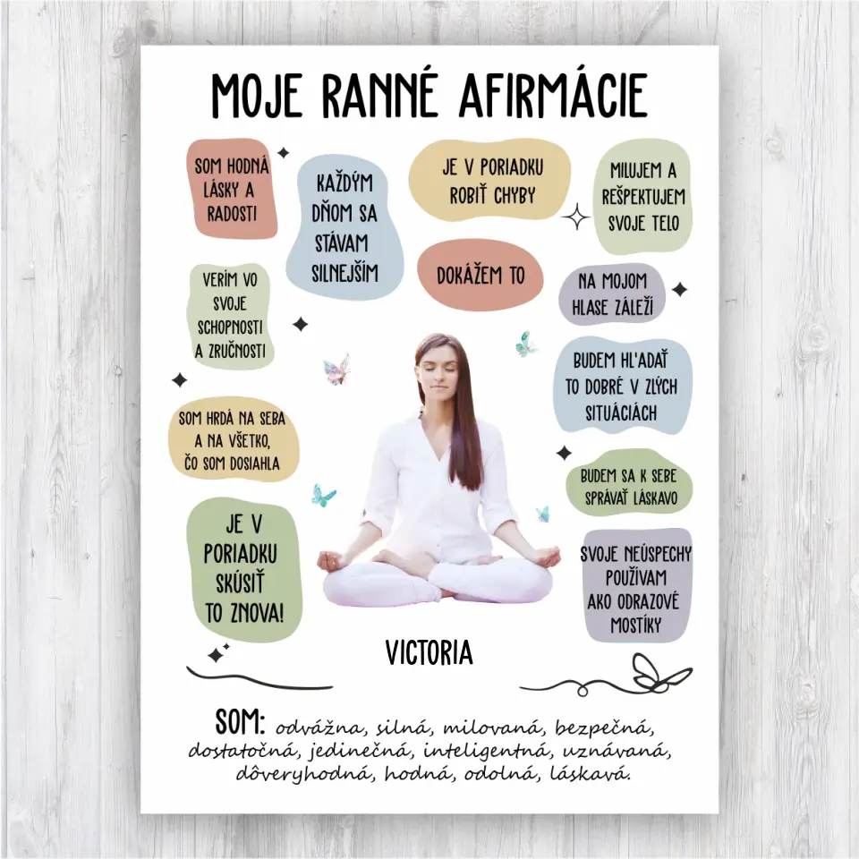 Darček - Moje ranné afirmácie