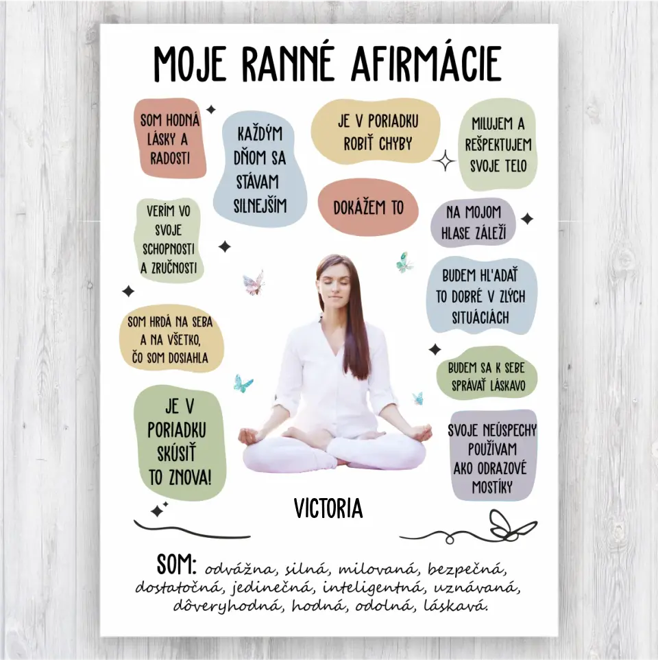 Darček - Moje ranné afirmácie