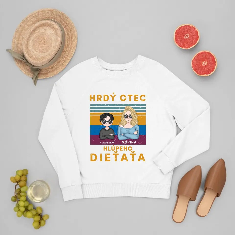 Hrdý otec hlúpeho dieťaťa