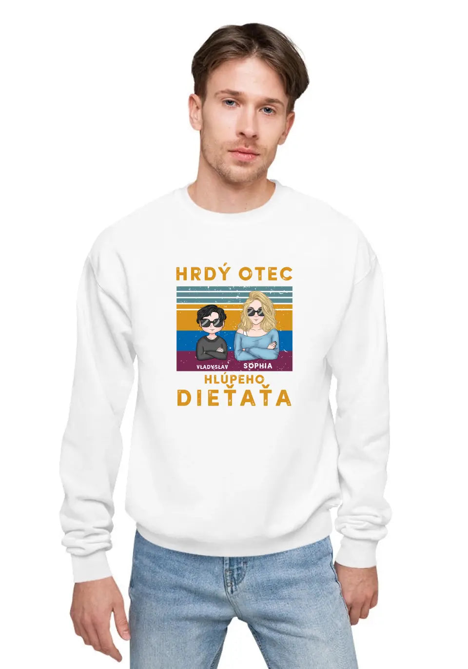 Hrdý otec hlúpeho dieťaťa
