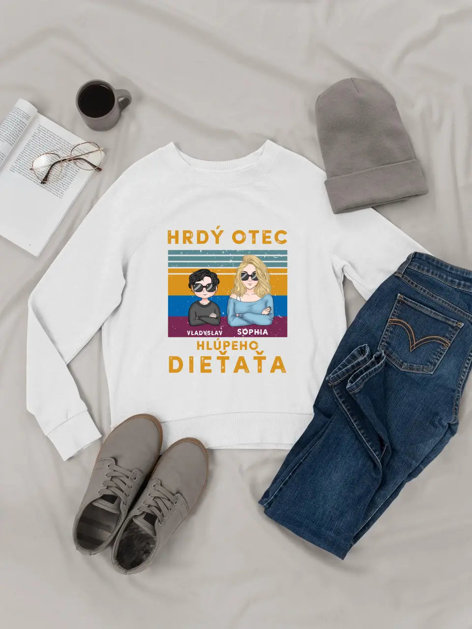 Hrdý otec hlúpeho dieťaťa