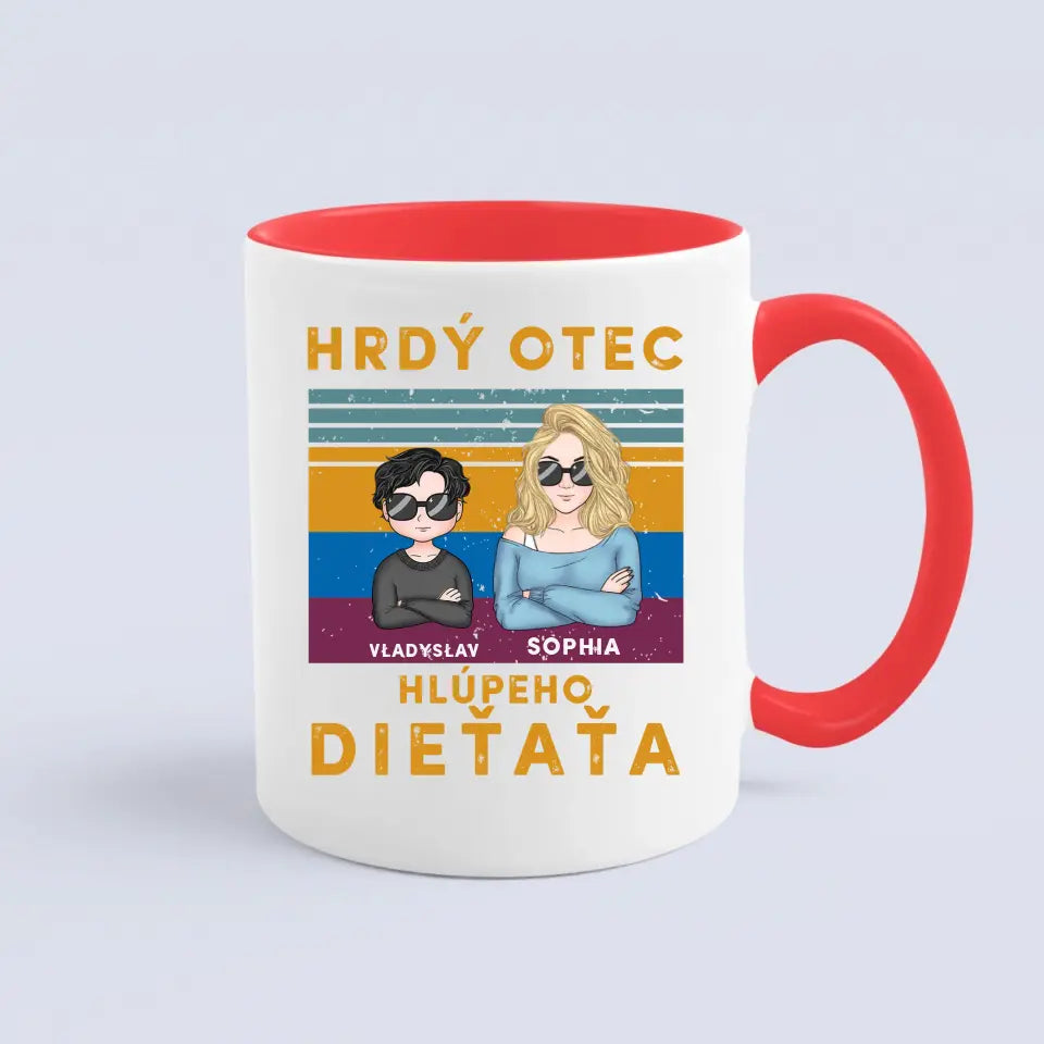 Hrdý otec hlúpeho dieťaťa