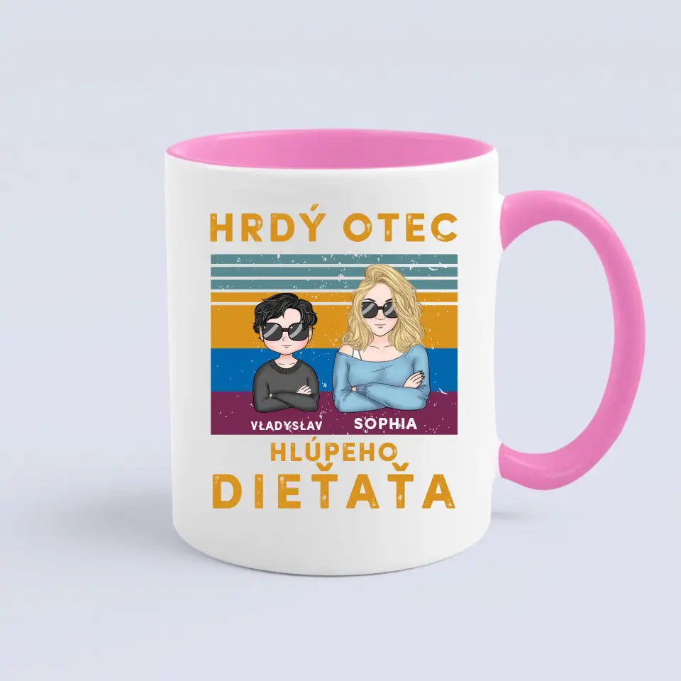 Hrdý otec hlúpeho dieťaťa
