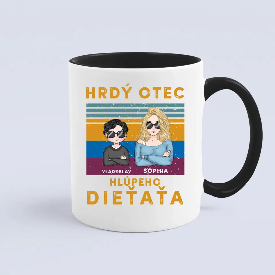 Hrdý otec hlúpeho dieťaťa