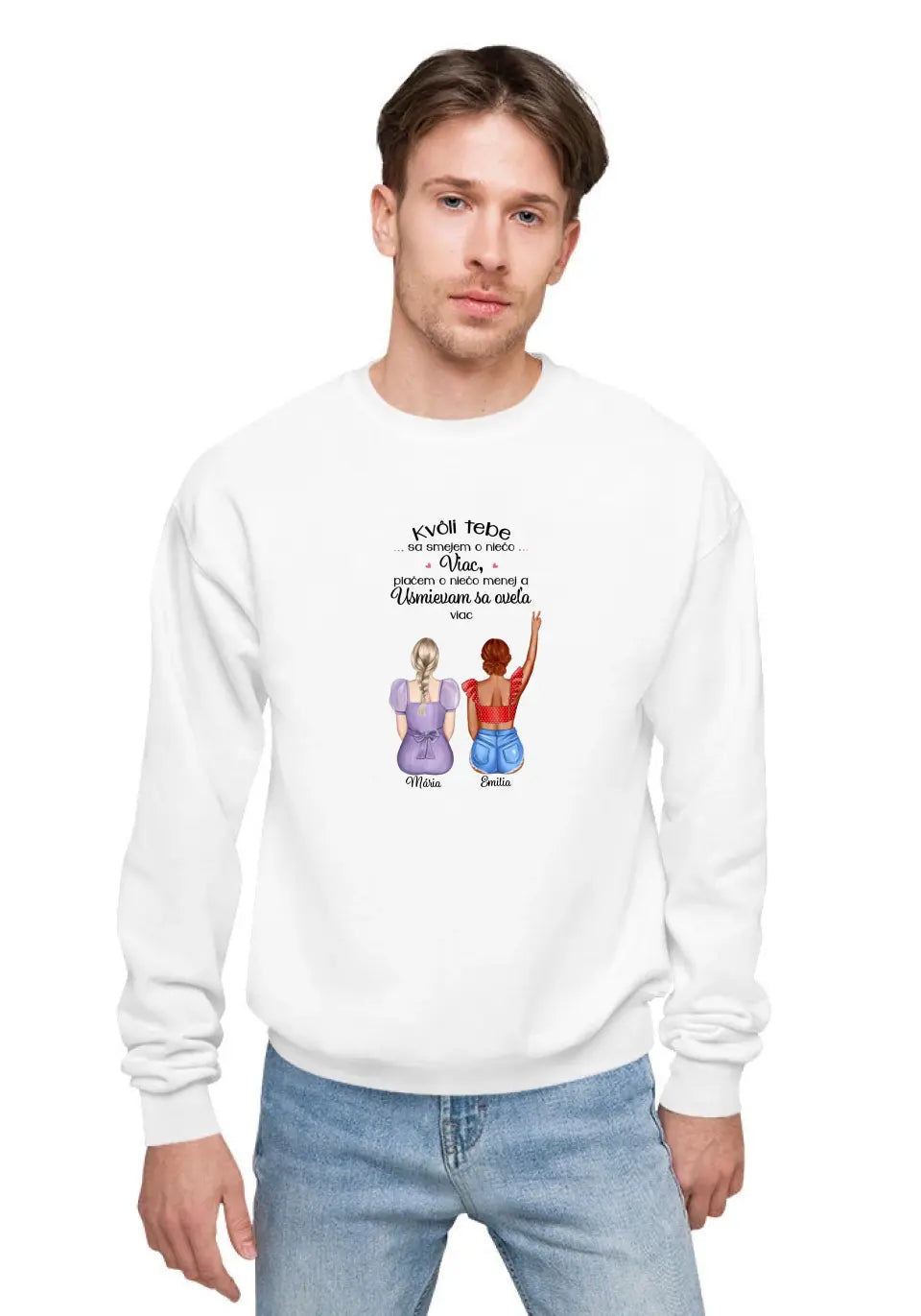 Kvôli tebe sa smejem o niečo viac