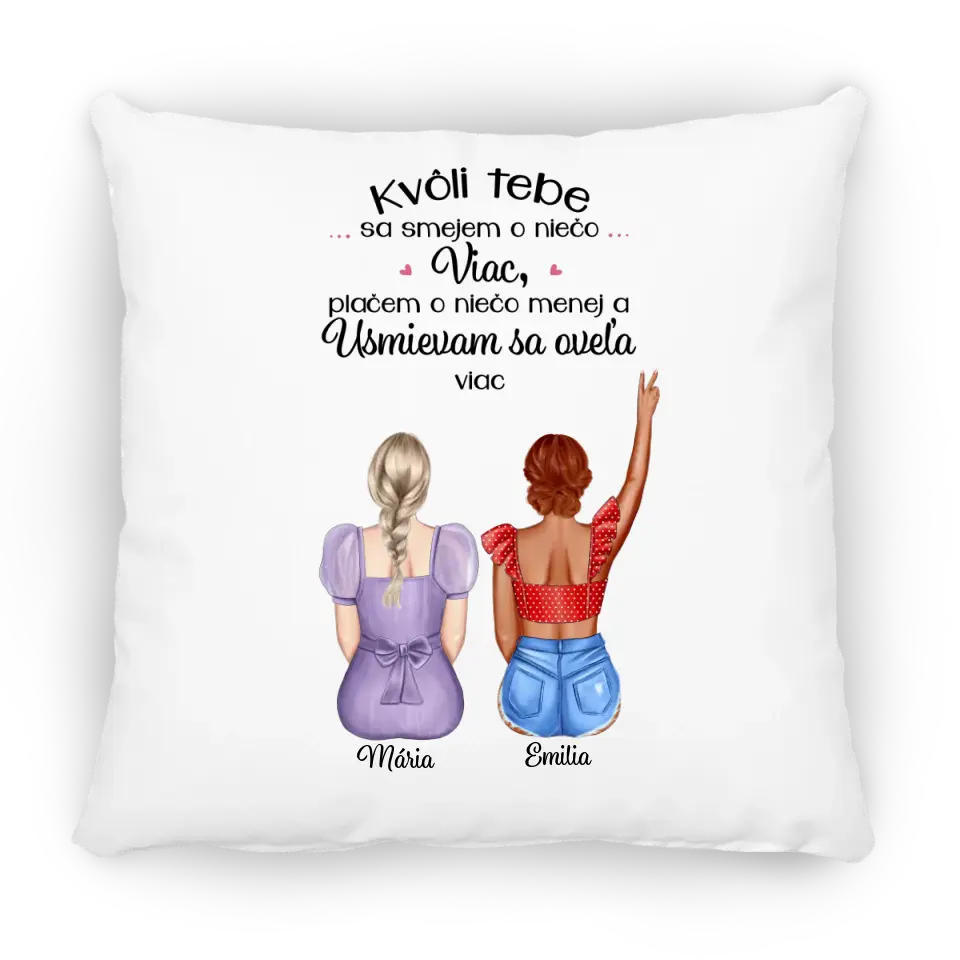 Kvôli tebe sa smejem o niečo viac