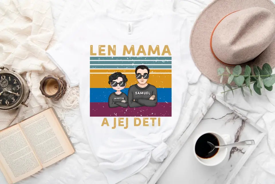 Len mama a jej deti