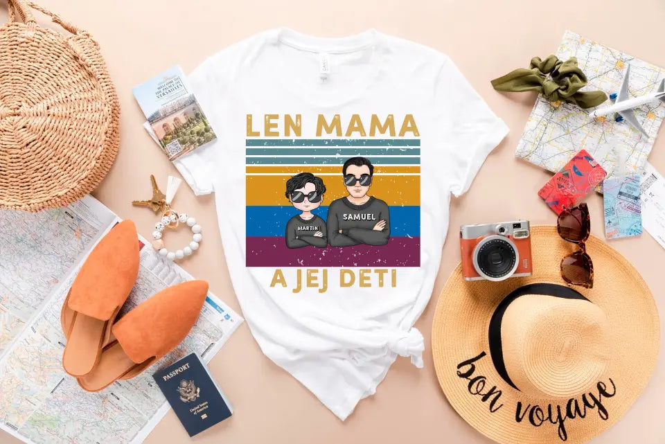 Len mama a jej deti