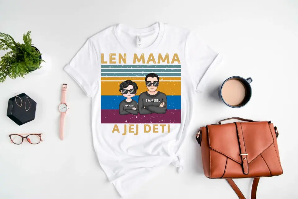 Len mama a jej deti