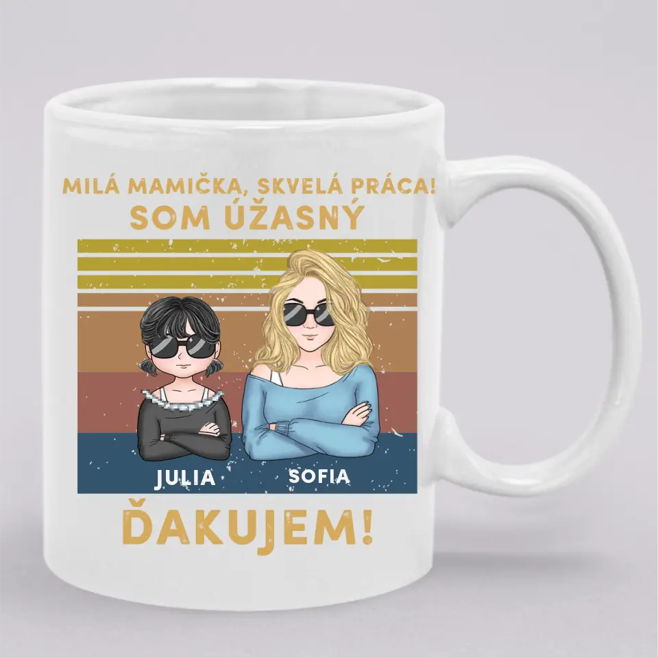 Milá mamička, skvelá práca! Sme úžasní! Ďakujeme!