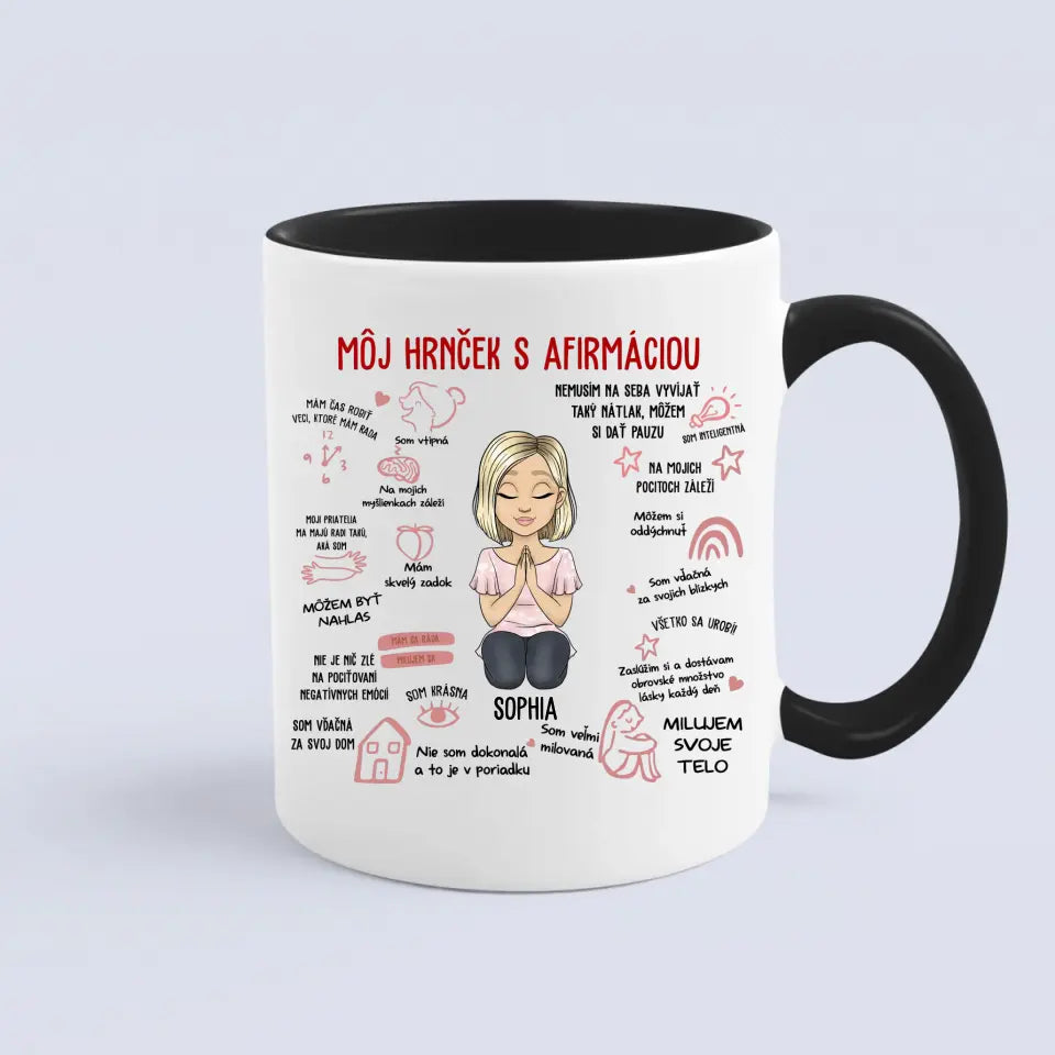 Môj hrnček s afirmáciou