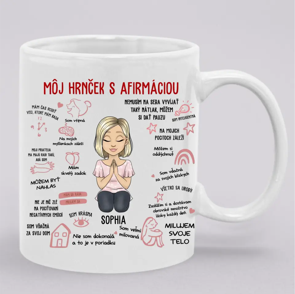 Môj hrnček s afirmáciou