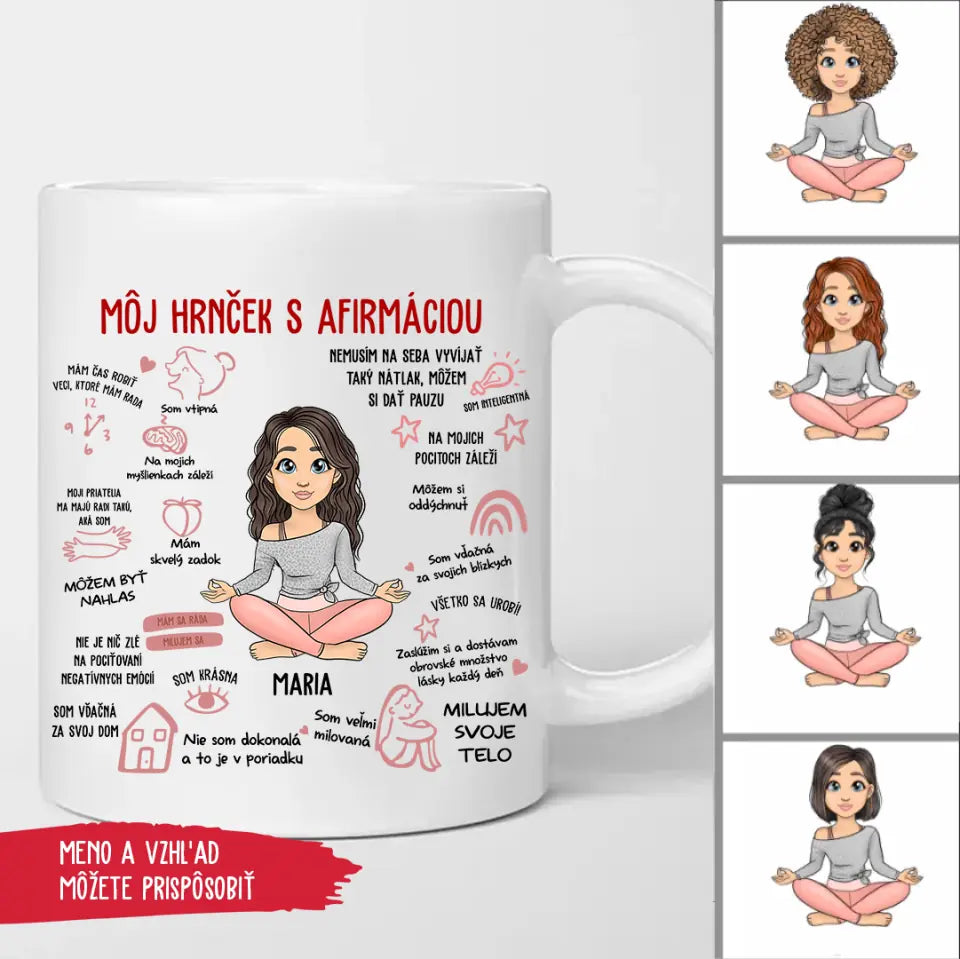 Môj hrnček s afirmáciou