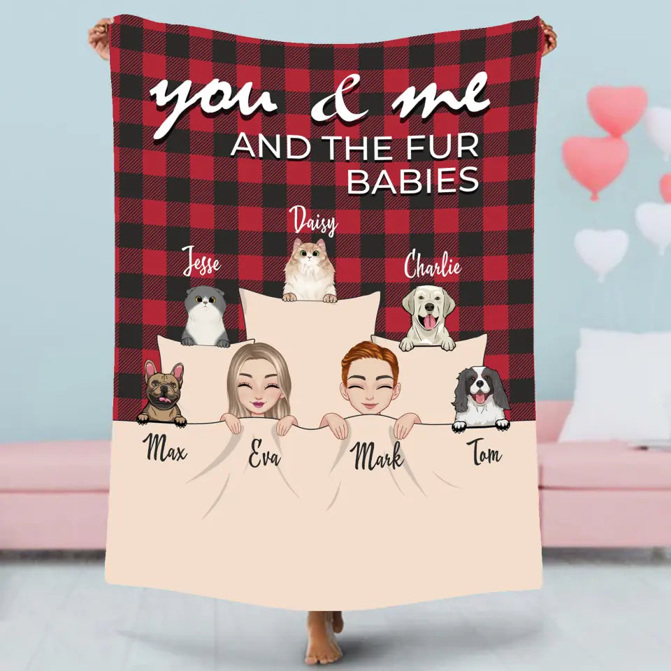 Deka Darček Pre Frajerku You & Me and fur babies