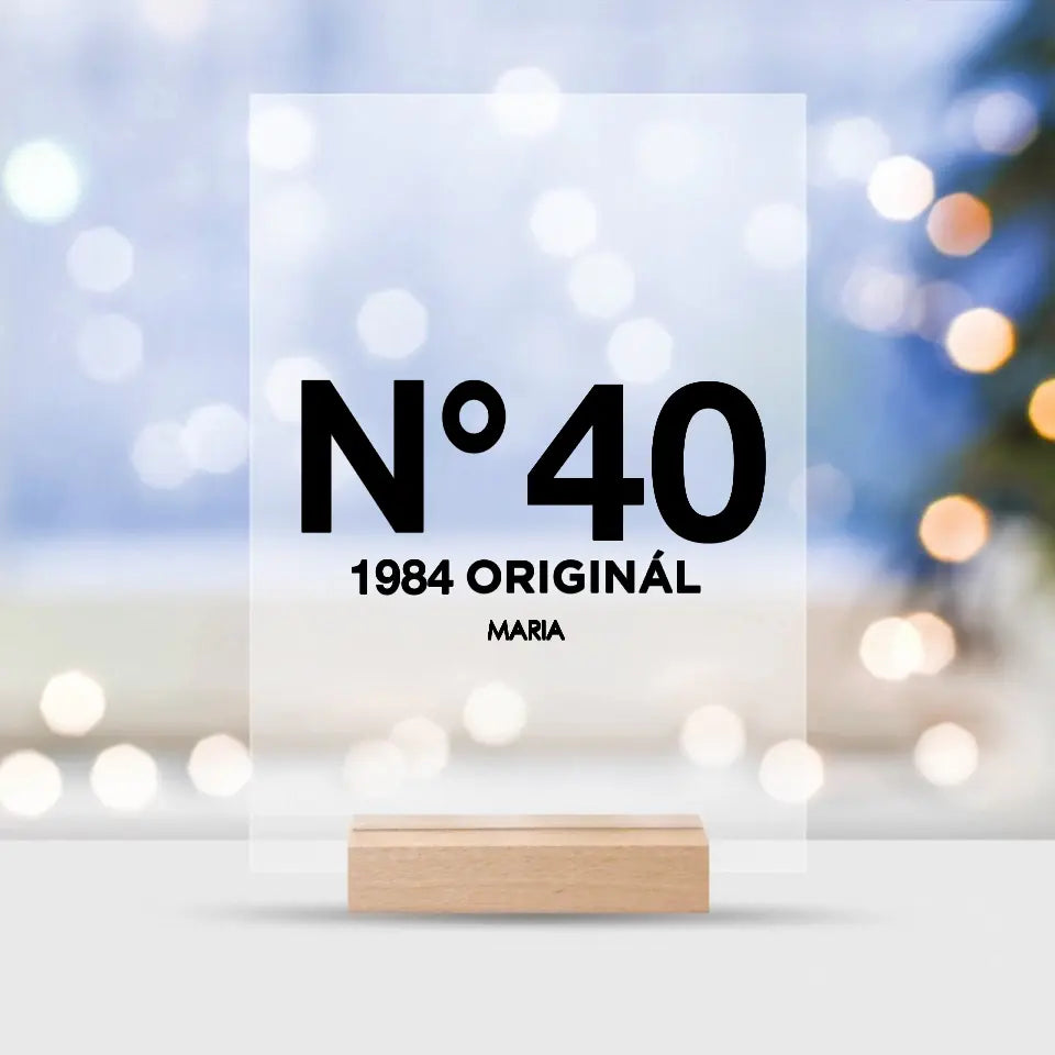 Nr 40. originál 1984