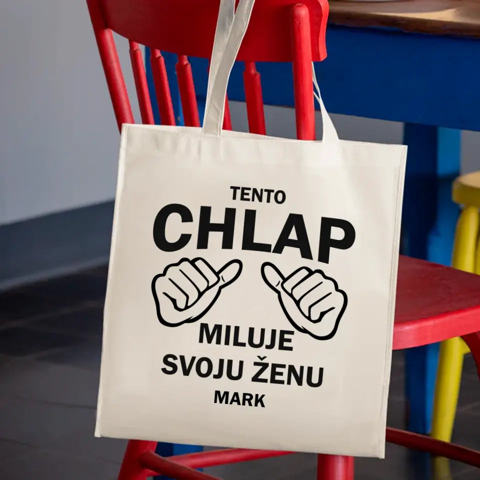 Tento chlap miluje svoju ženu