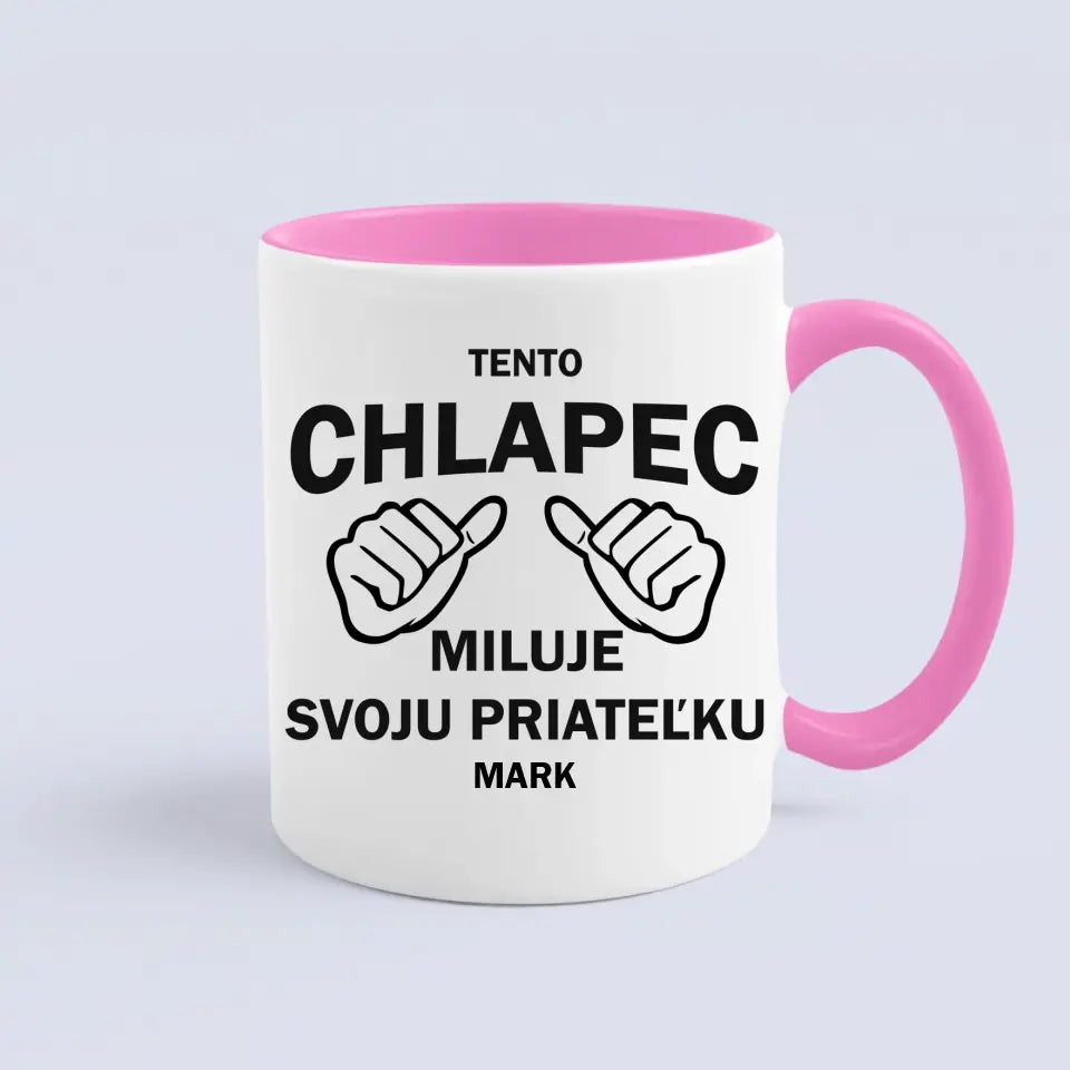 Tento chlapec miluje svoju priateľku