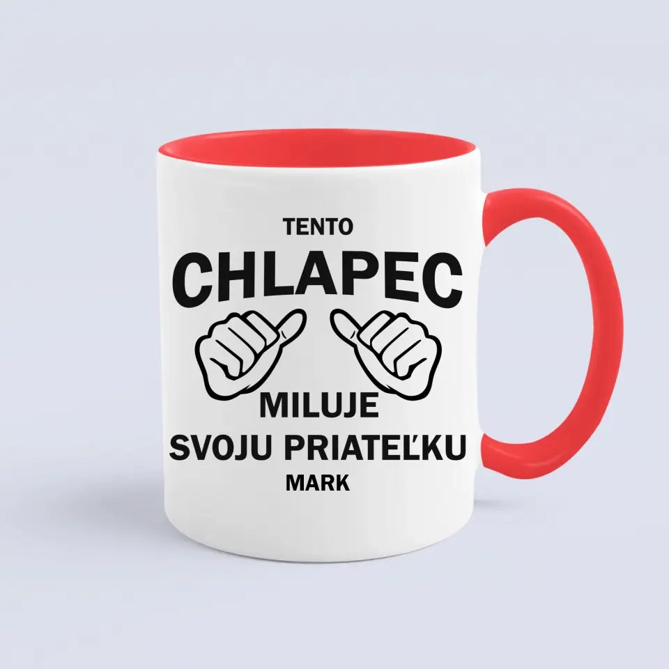 Tento chlapec miluje svoju priateľku