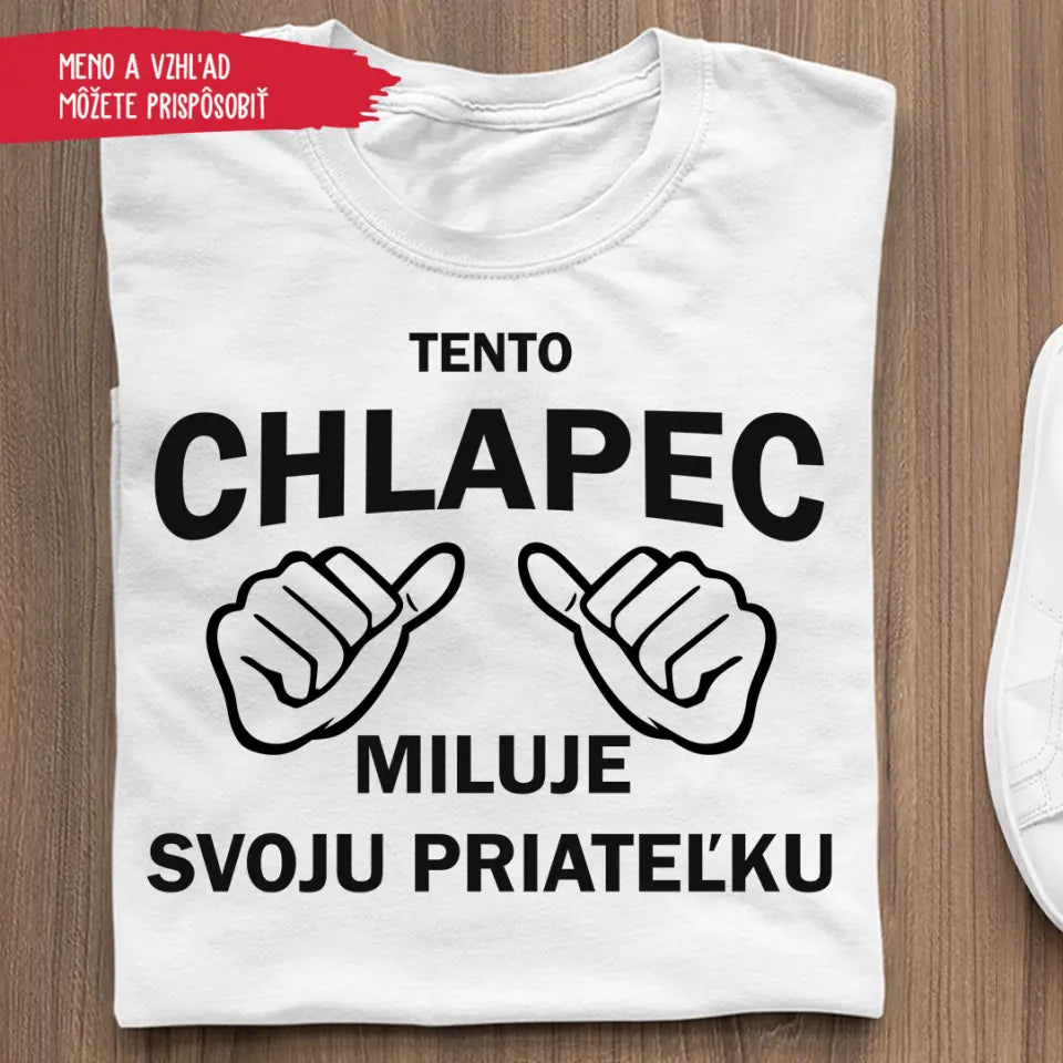 Tento chlapec miluje svoju priateľku