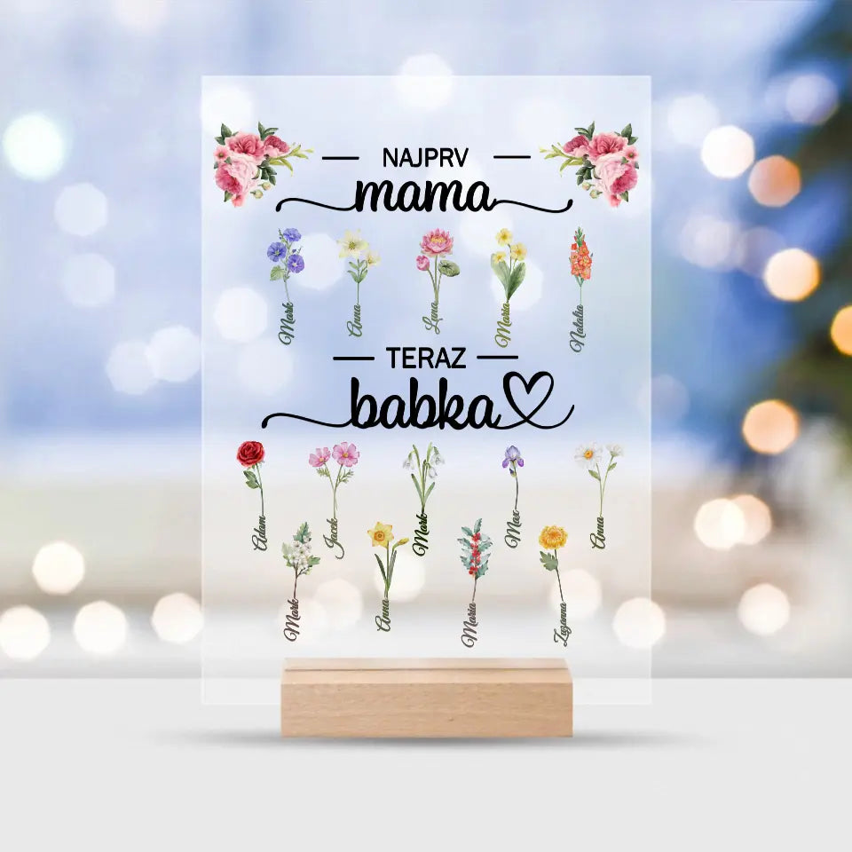 Najprv mama teraz babka