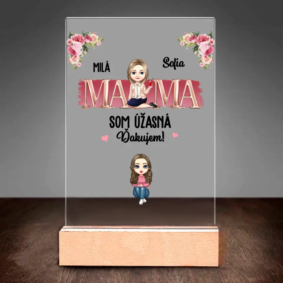 Milá mamička, skvelá práca! Sme úžasní Ďakujeme!