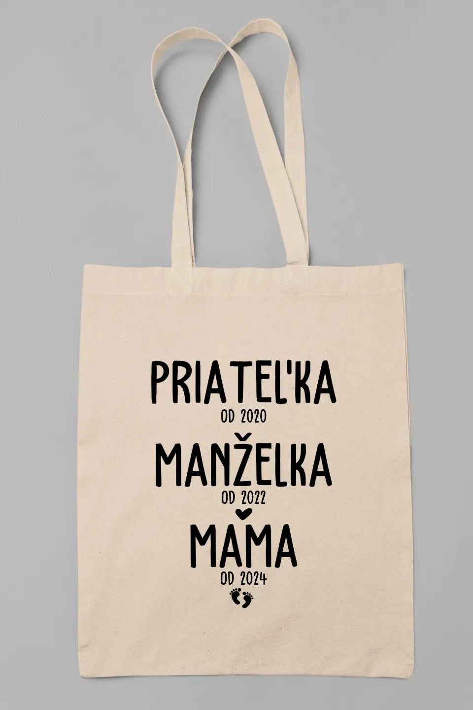 Priateľka od 2020, manželka od 2022, mama od 2024