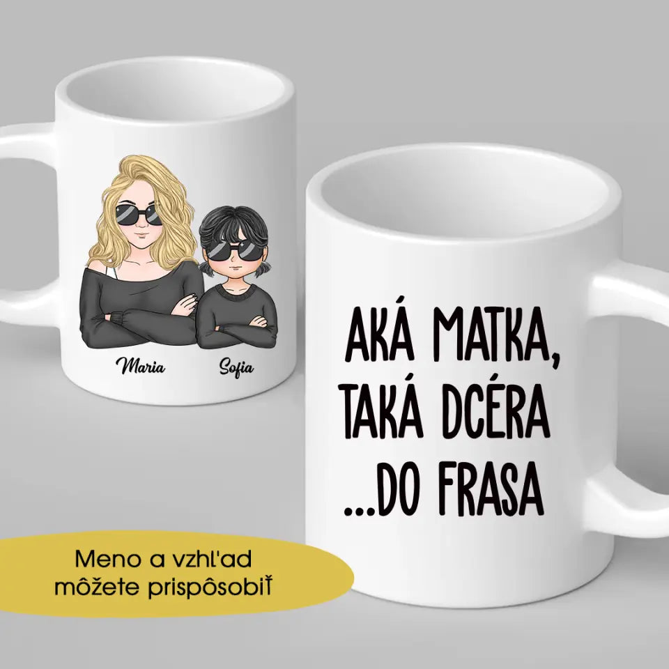 Aká matka taká dcéra ...Do frasa