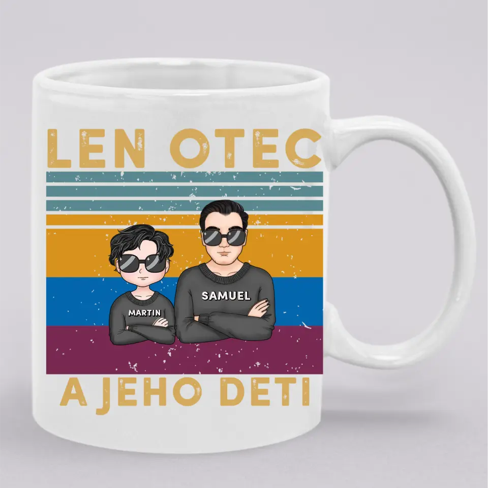Len otec a jeho deti