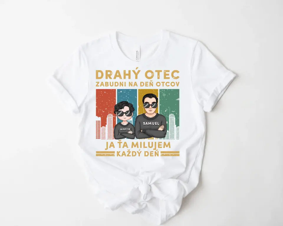 Akrylové sklo - Milujem ťa každý deň