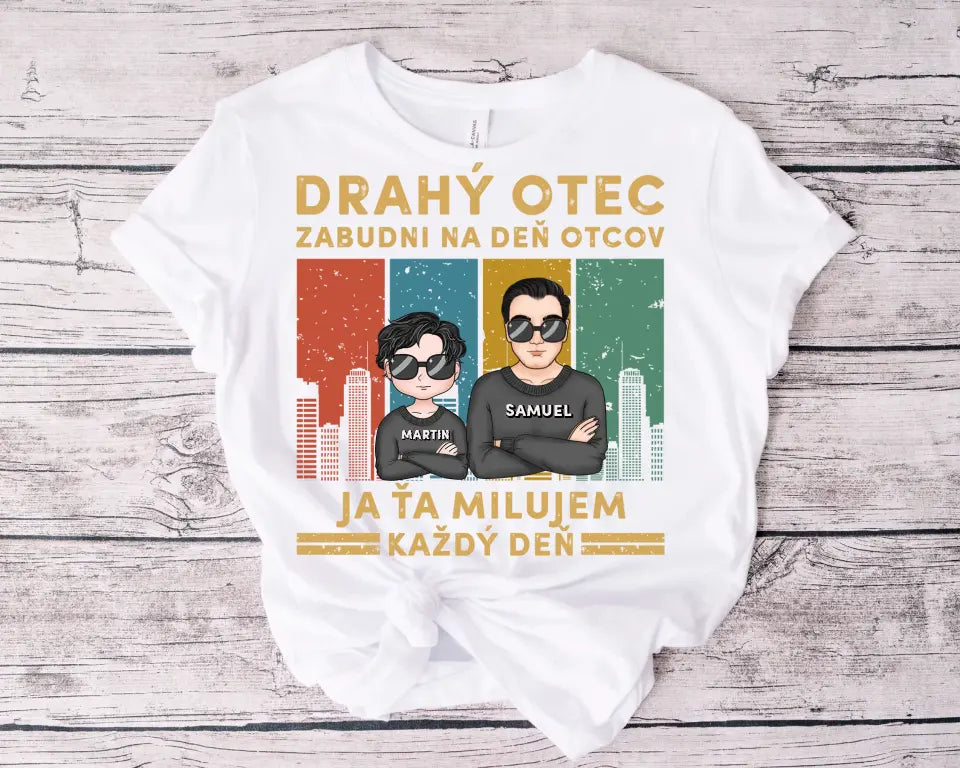 Akrylové sklo - Milujem ťa každý deň