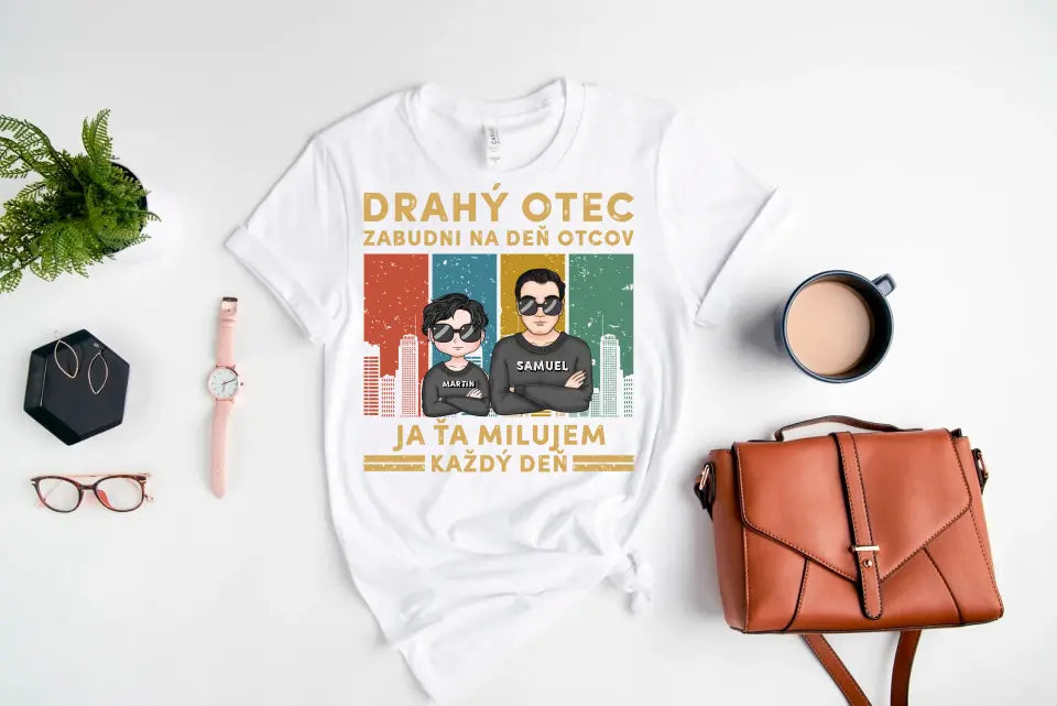 Akrylové sklo - Milujem ťa každý deň