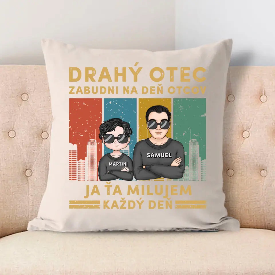 Akrylové sklo - Milujem ťa každý deň