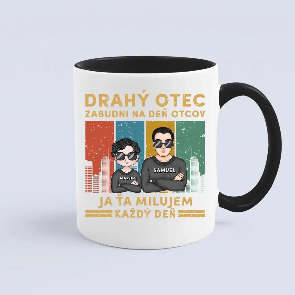 Akrylové sklo - Milujem ťa každý deň