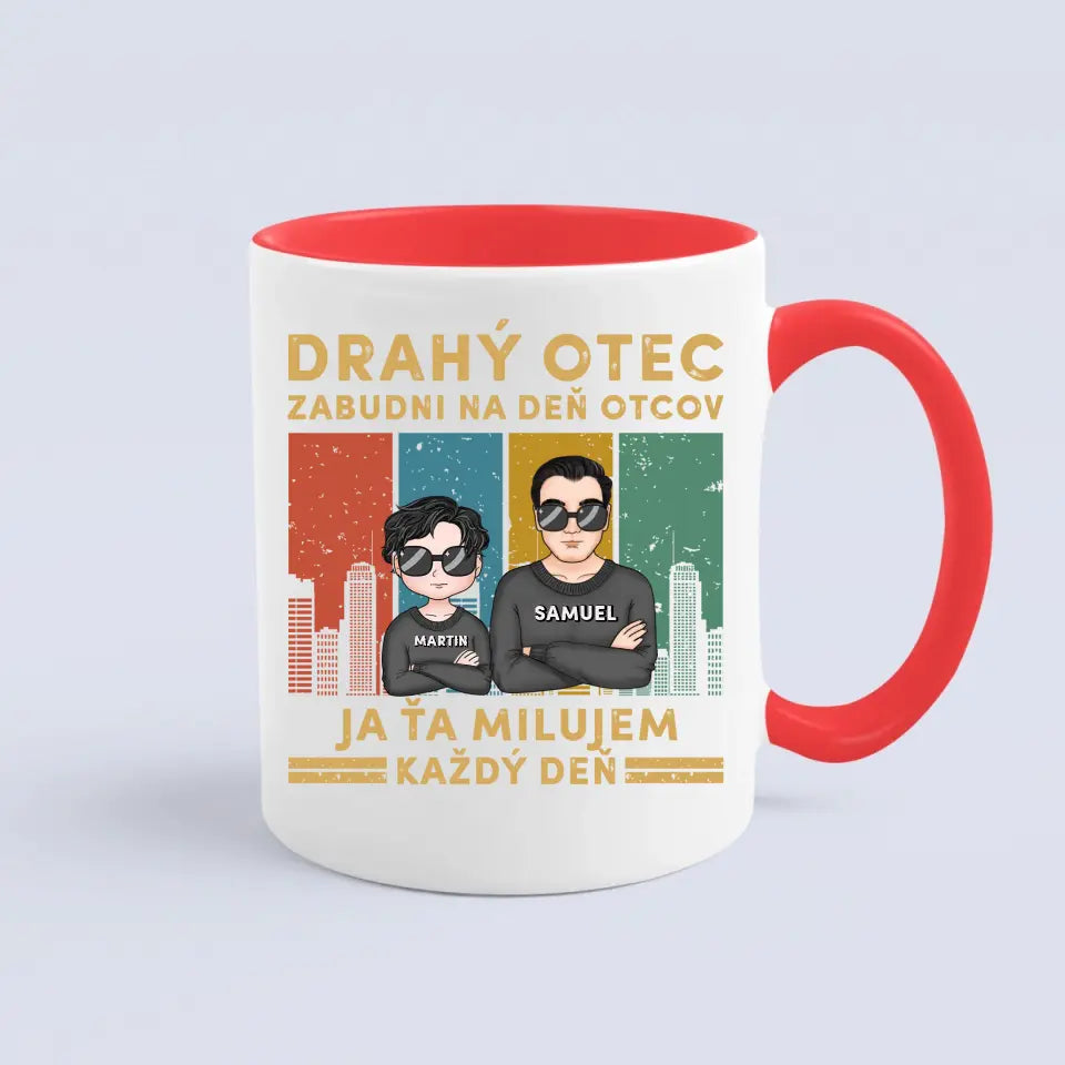 Akrylové sklo - Milujem ťa každý deň