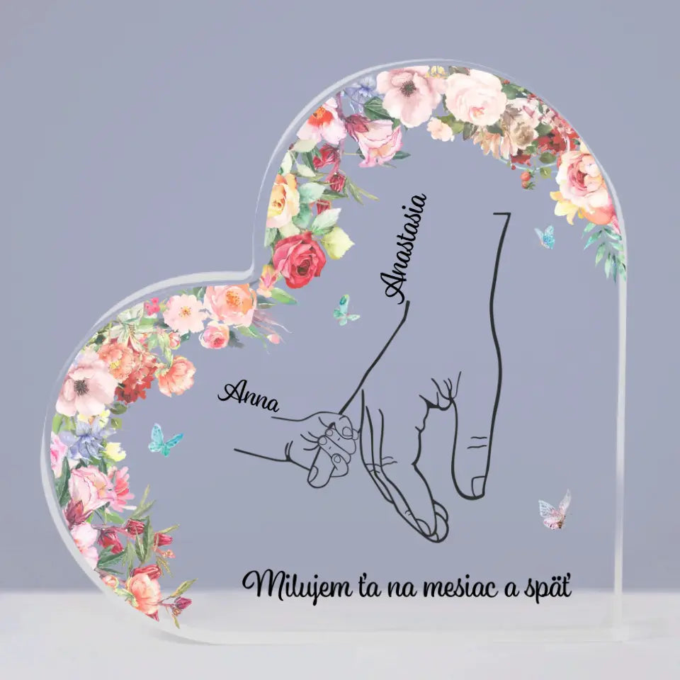 Milujeme ťa na mesiac a späť