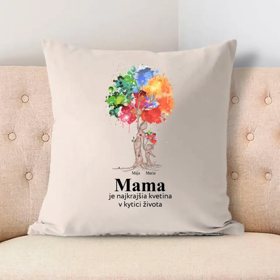 Mama je najkrajšia kvetina v kytici života