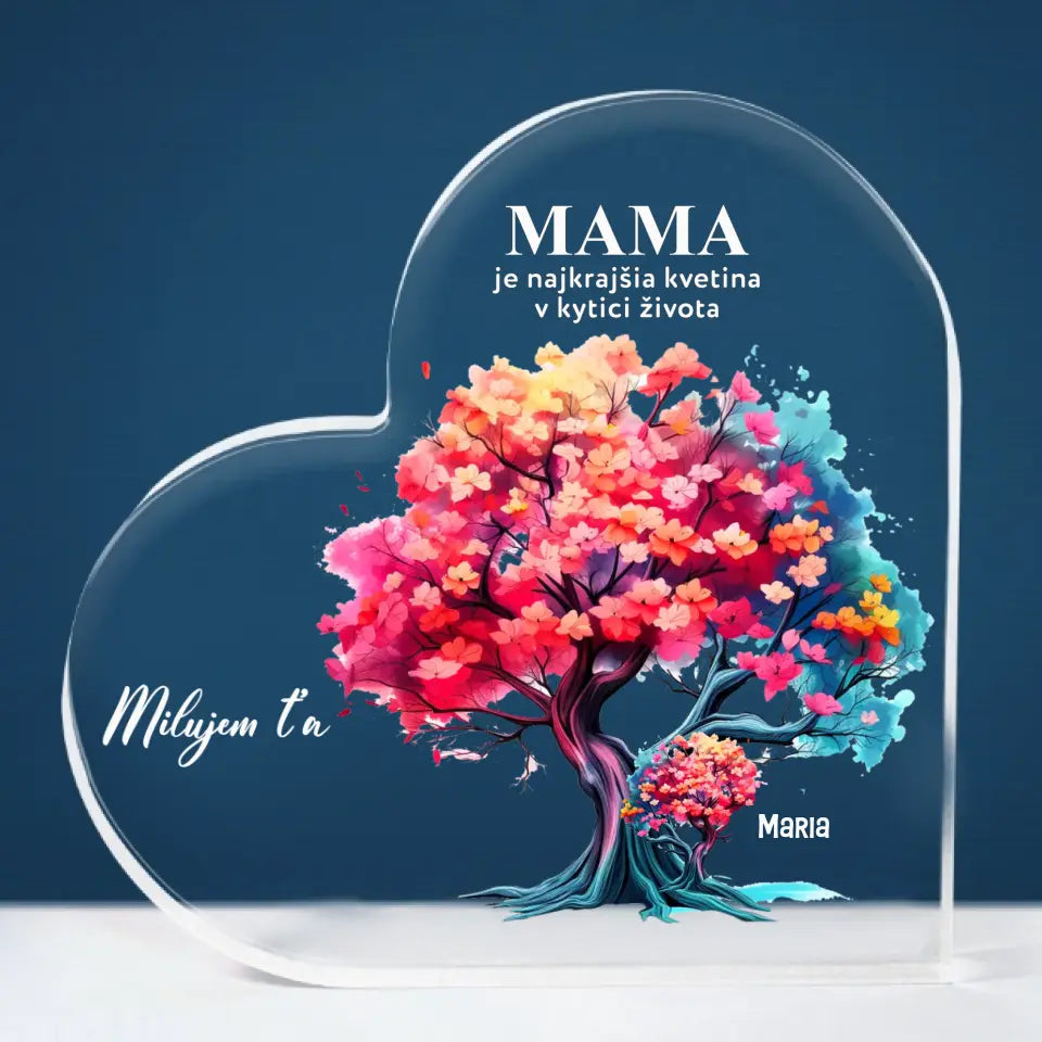Mama je najkrajšia kvetina v kytici života