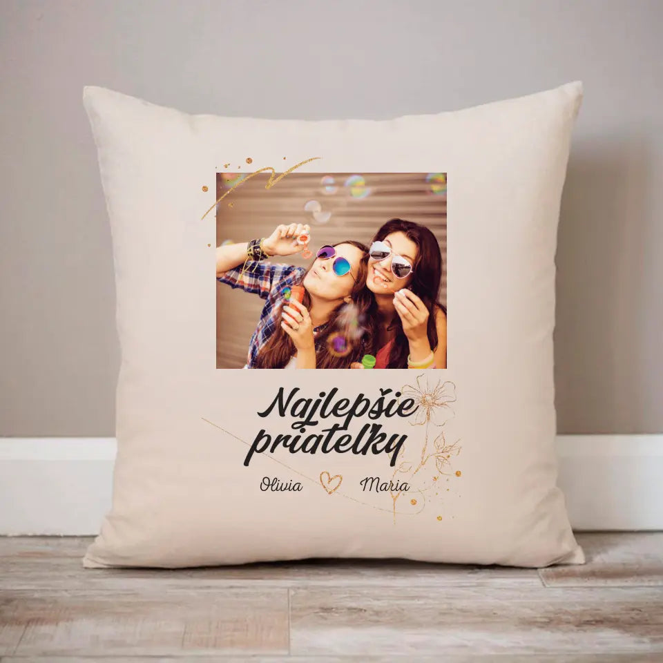 Najlepšie priateľky - Tričko so svojou fotografiou