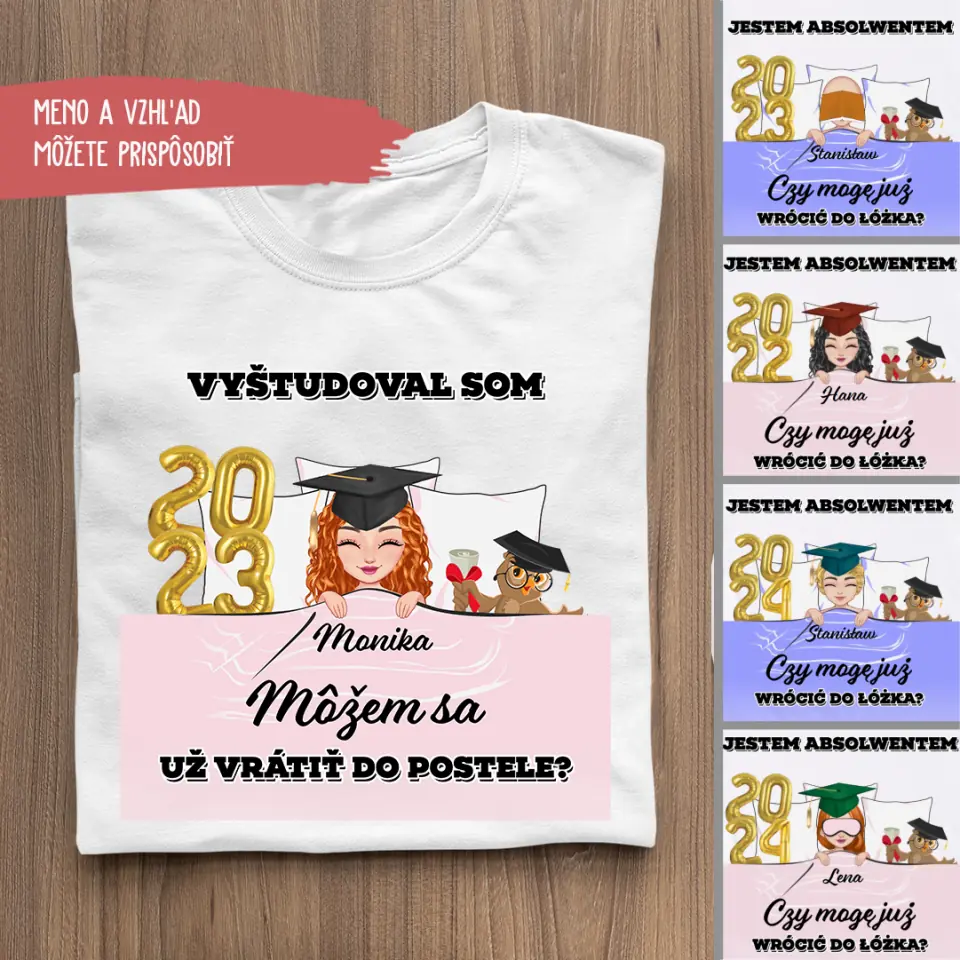 Vyštudoval som. Môžem sa už vrátiť do postele?