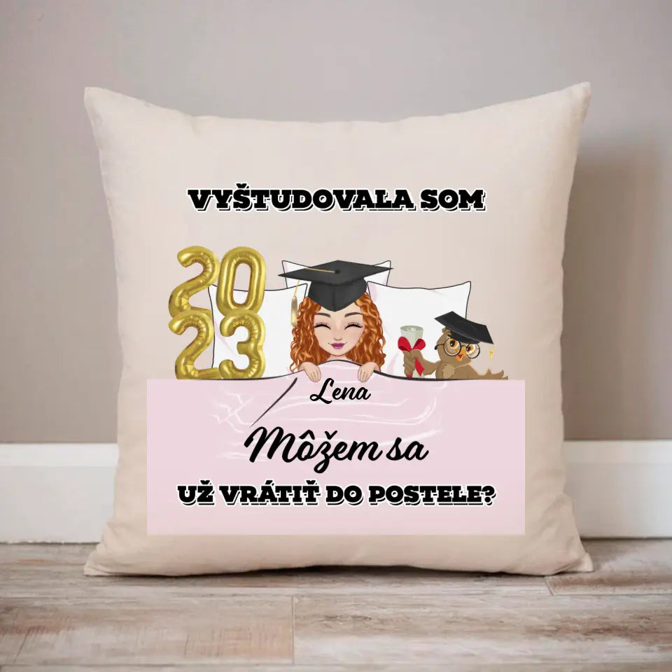 Vyštudoval som. Môžem sa už vrátiť do postele?