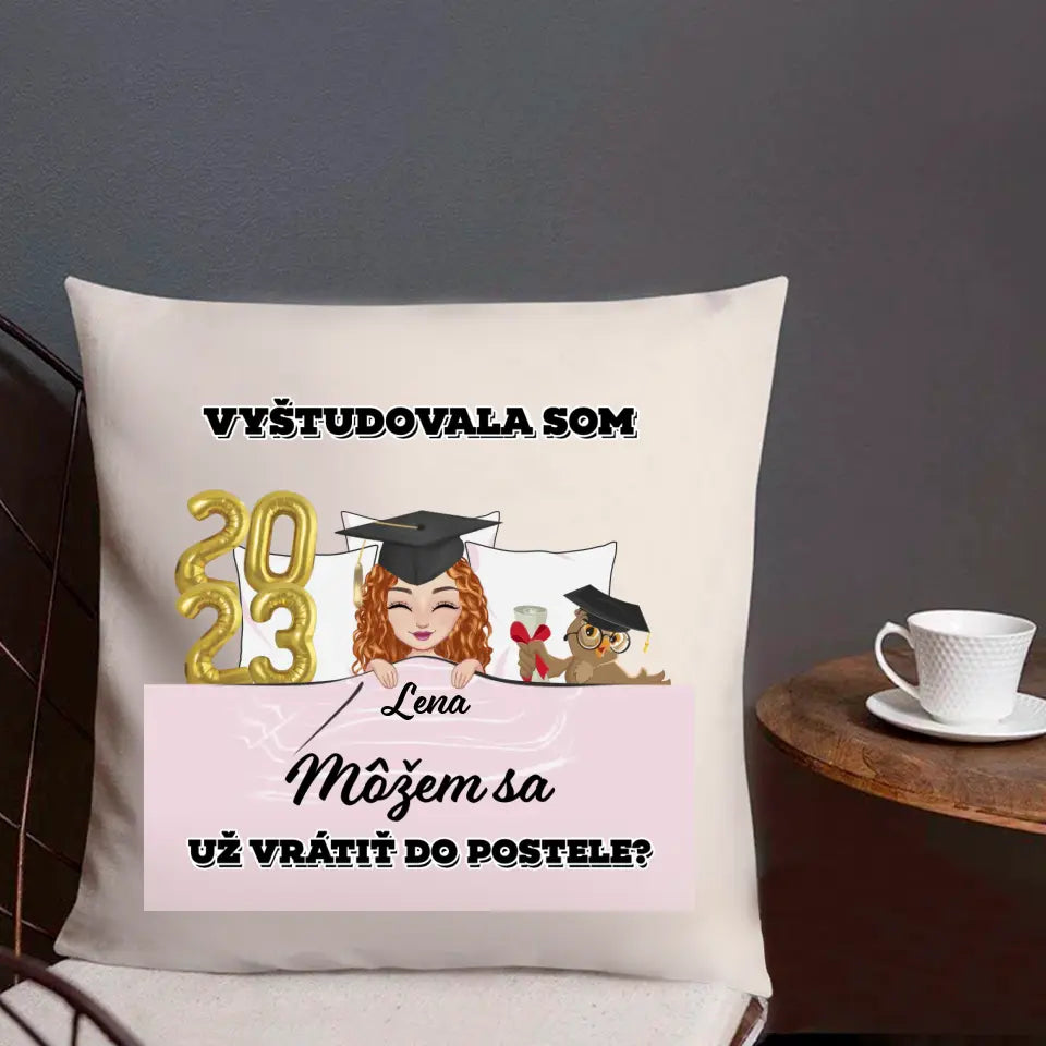 Vyštudoval som. Môžem sa už vrátiť do postele?