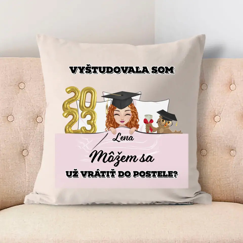 Vyštudoval som. Môžem sa už vrátiť do postele?