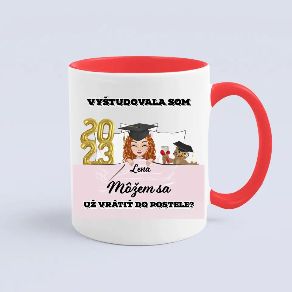 Vyštudoval som. Môžem sa už vrátiť do postele?