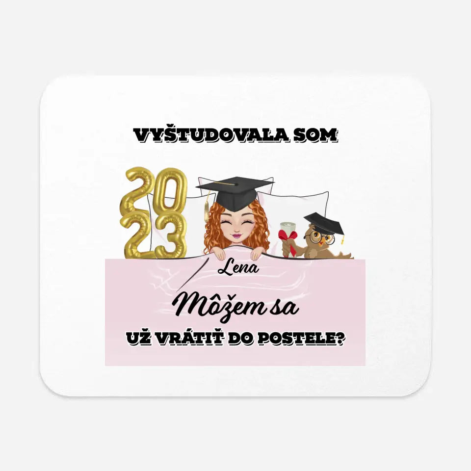 Vyštudoval som. Môžem sa už vrátiť do postele?