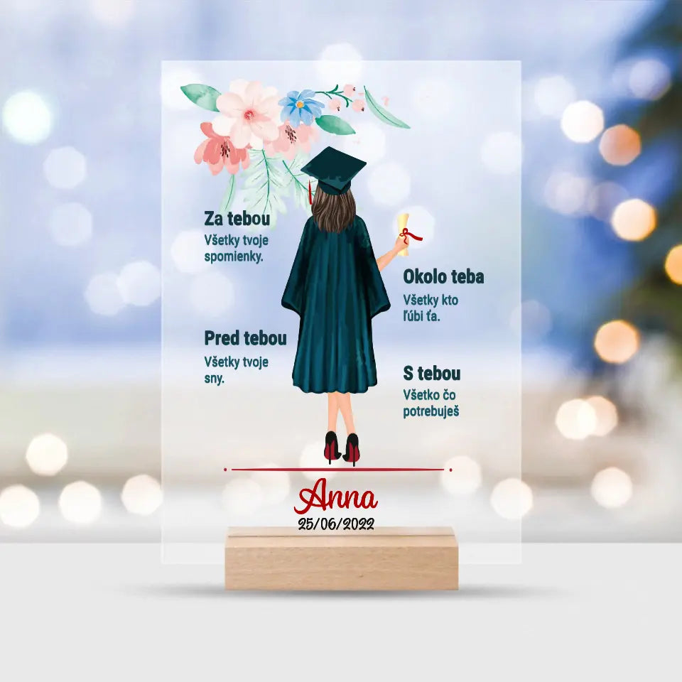 Spersonalizovaný darček na ukončenie štúdia