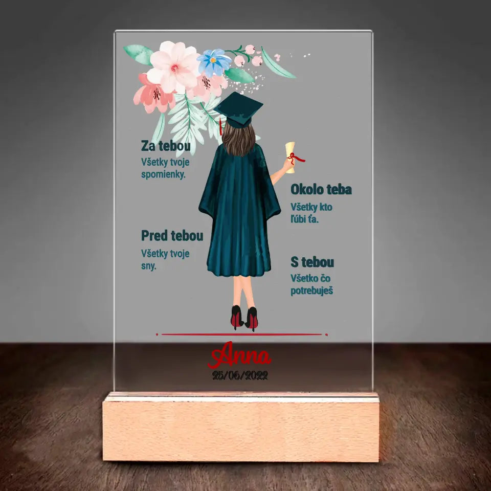 Spersonalizovaný darček na ukončenie štúdia